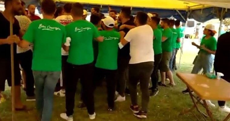 AKP Gençlik kolları Milas Afet Koordinasyon Merkezi’ne saldırdı