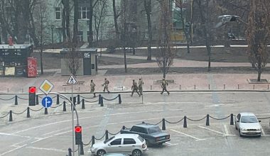 Kiev sokakları siren sesleri ile inliyor