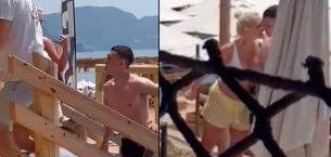 Phil Foden ve sevgilisi Yunanistan’da sahilden kovuldu!
